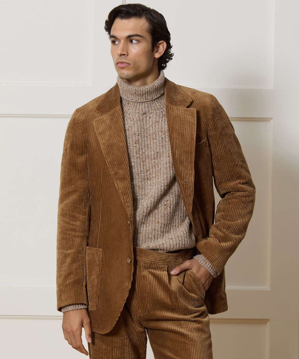 Todd Snyder Italian Wide Wale Corduroy Madison Jacket - Brown