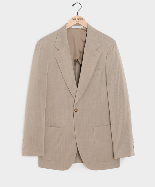 Todd Snyder Italian Cavalry Twill Madison Jacket - Tan
