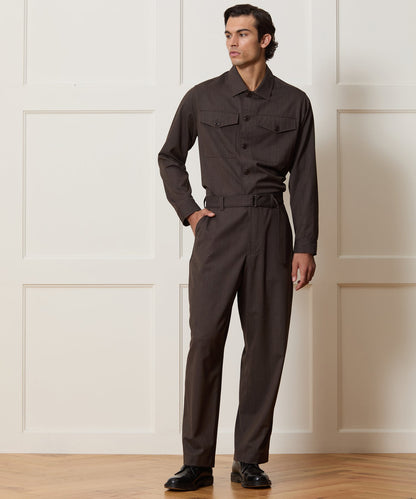 Todd Snyder Italian Cavalry Twill Utility Trouser - Brown