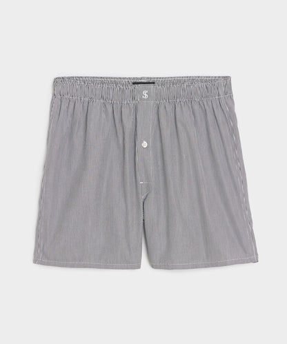 Todd Snyder Portuguese Cotton Boxers - Black