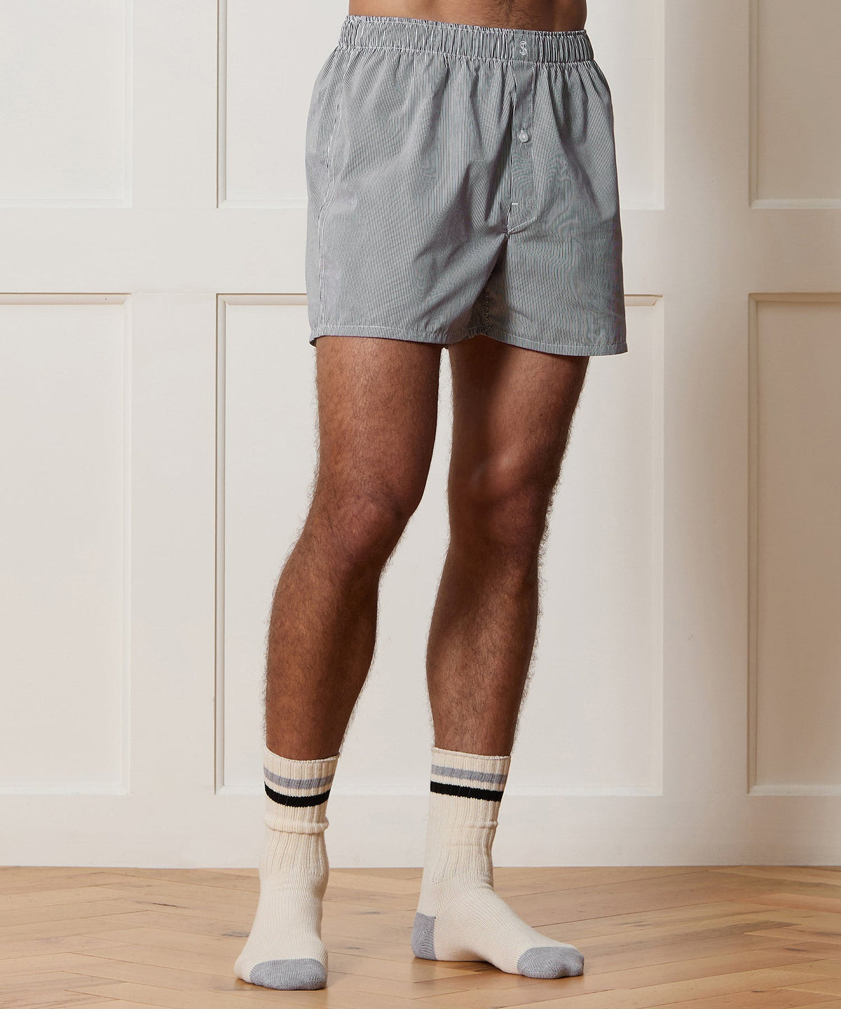 Todd Snyder Portuguese Cotton Boxers - Black