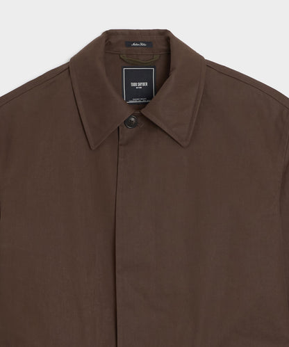Todd Snyder Italian Cotton Trench Coat - Brown