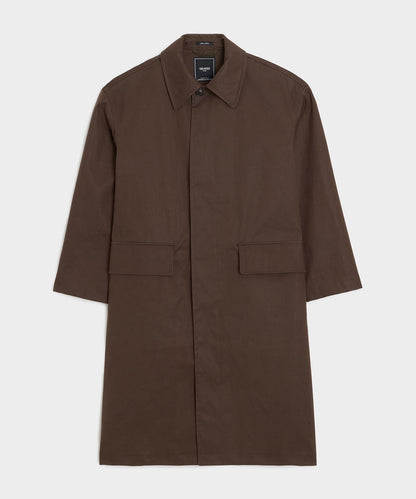 Todd Snyder Italian Cotton Trench Coat - Brown