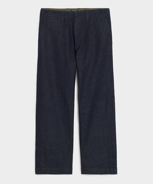 Todd Snyder Denim Big Pant - Blue