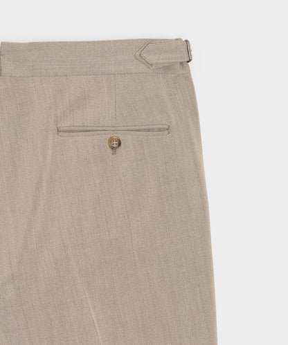 Todd Snyder Italian Cavalry Twill Side Tab Trouser - Tan