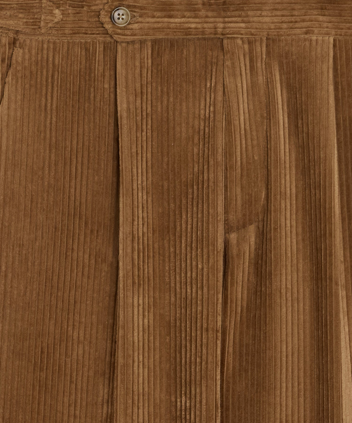 Todd Snyder Italian Wide Wale Corduroy Side Tab Trouser - Brown
