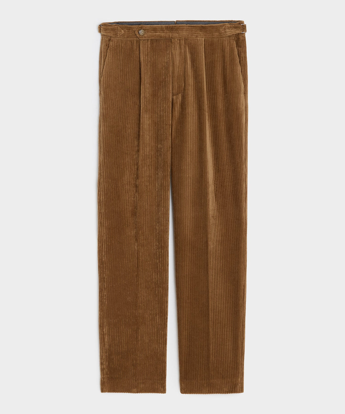 Todd Snyder Italian Wide Wale Corduroy Side Tab Trouser - Brown
