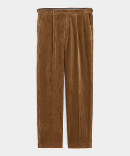 Todd Snyder Italian Wide Wale Corduroy Side Tab Trouser - Brown