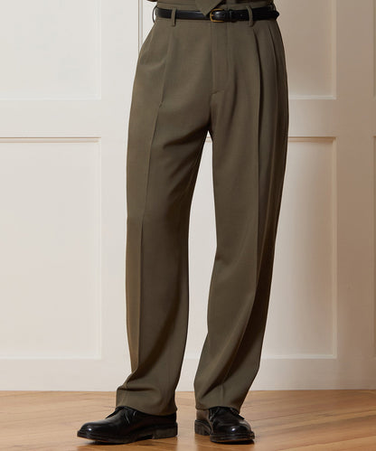 Todd Snyder Italian Crepe Hollywood Trouser - Olive