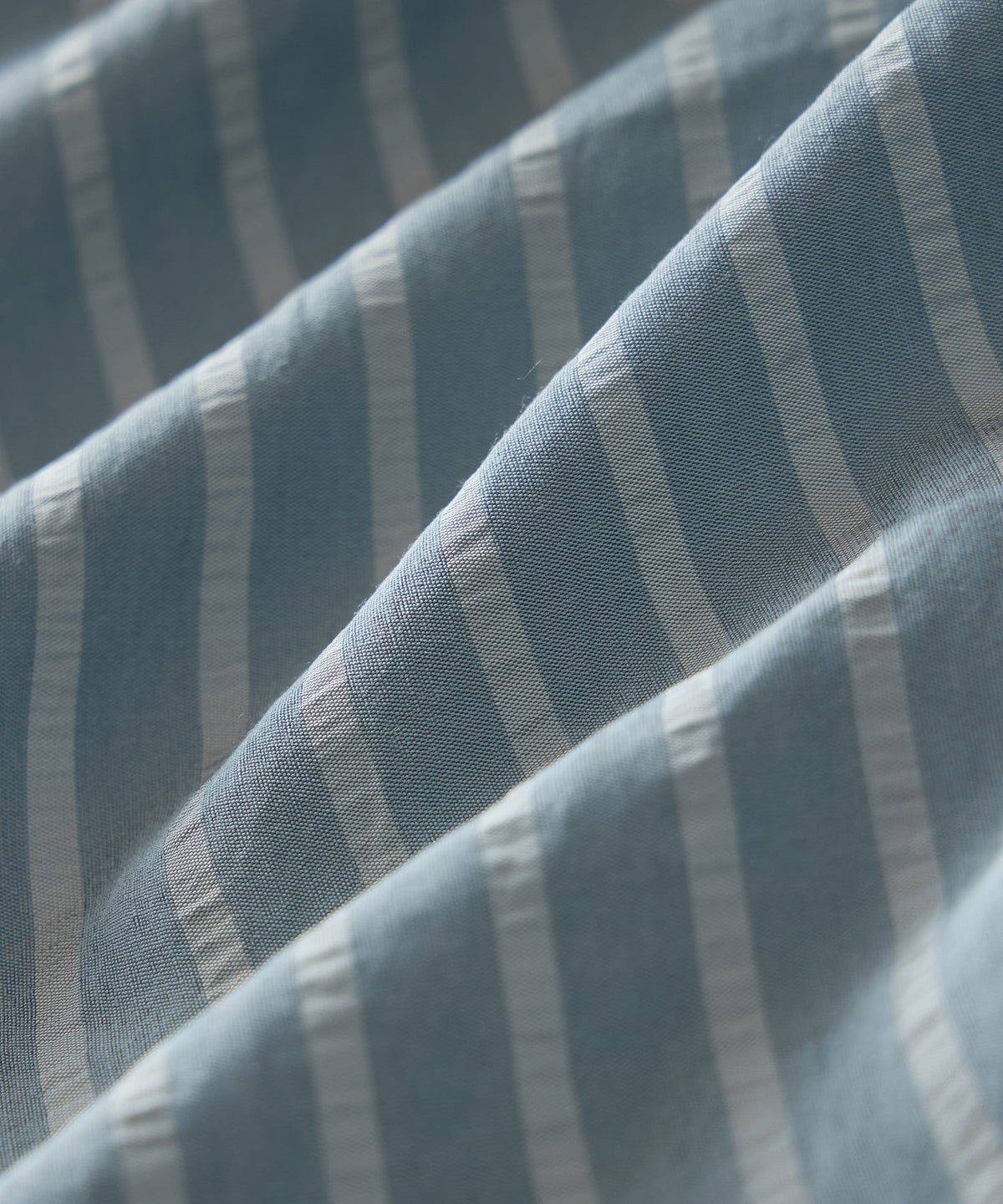Todd Snyder Italian Satin Big Shirt - Light Blue