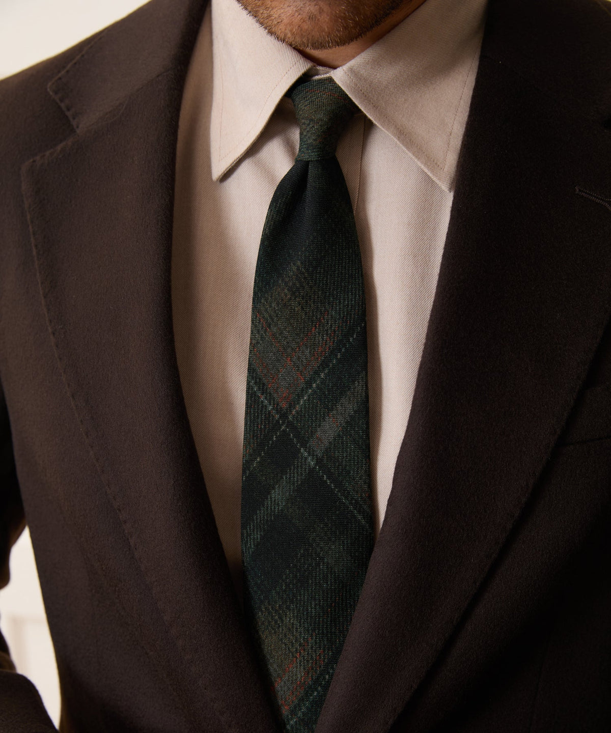 Todd Snyder Todd Snyder x Lagavulin Wool Tie - Grey