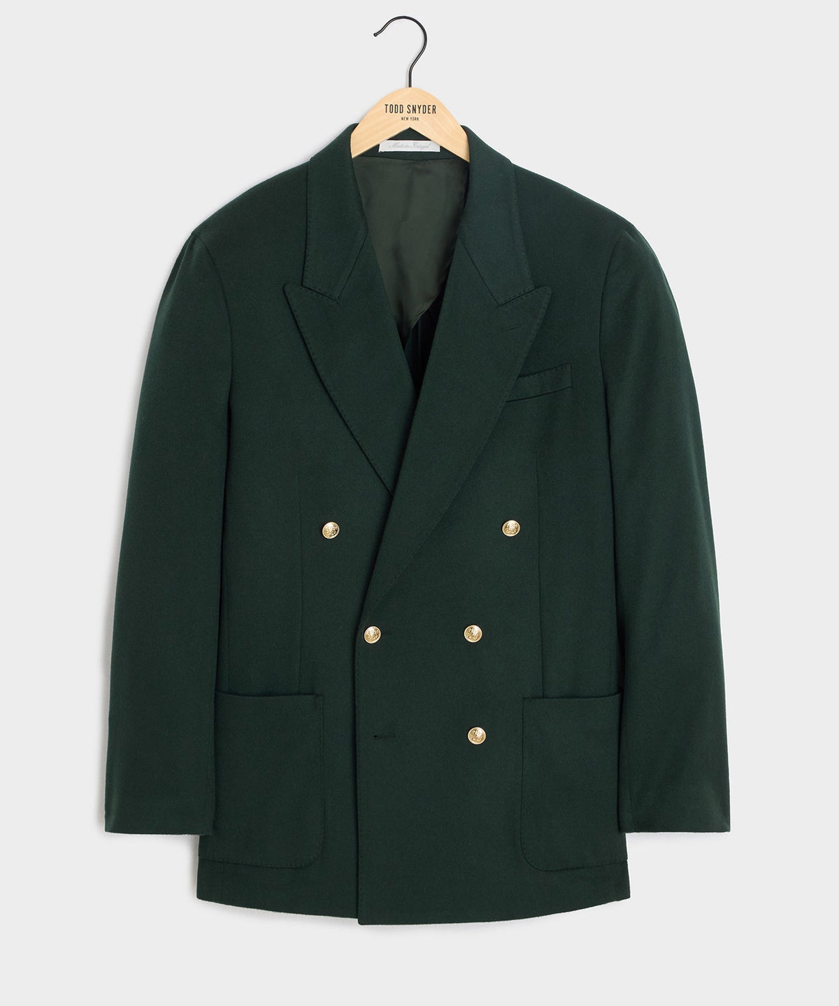 Todd Snyder Italian Cashmere Wythe Blazer - Emerald Green