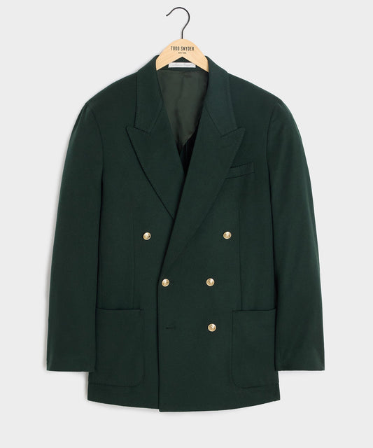 Todd Snyder Italian Cashmere Wythe Blazer - Emerald Green