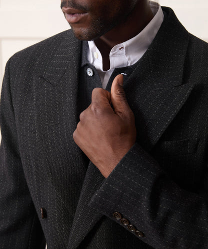 Todd Snyder Italian Wool Cashmere Wythe Jacket - Charcoal