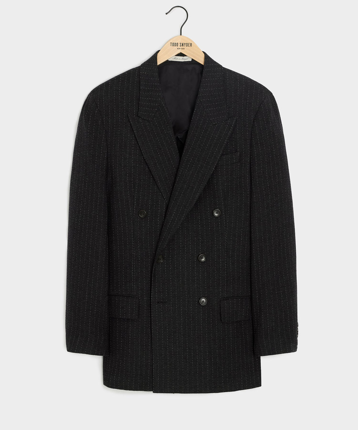 Todd Snyder Italian Wool Cashmere Wythe Jacket - Charcoal