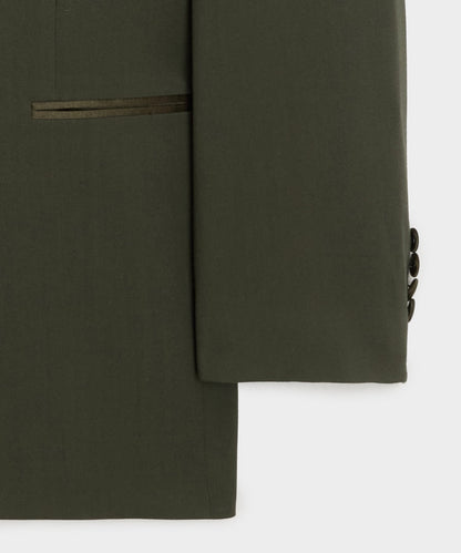 Todd Snyder Italian Gabardine Double-Breasted Tuxedo Jacket - Snyder Olive