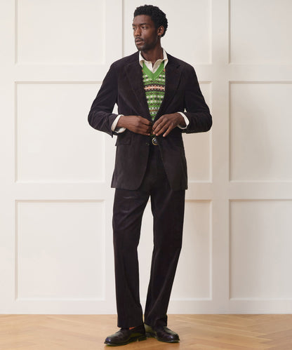 Todd Snyder Italian Wide Wale Corduroy Wythe Jacket - Dark Brown