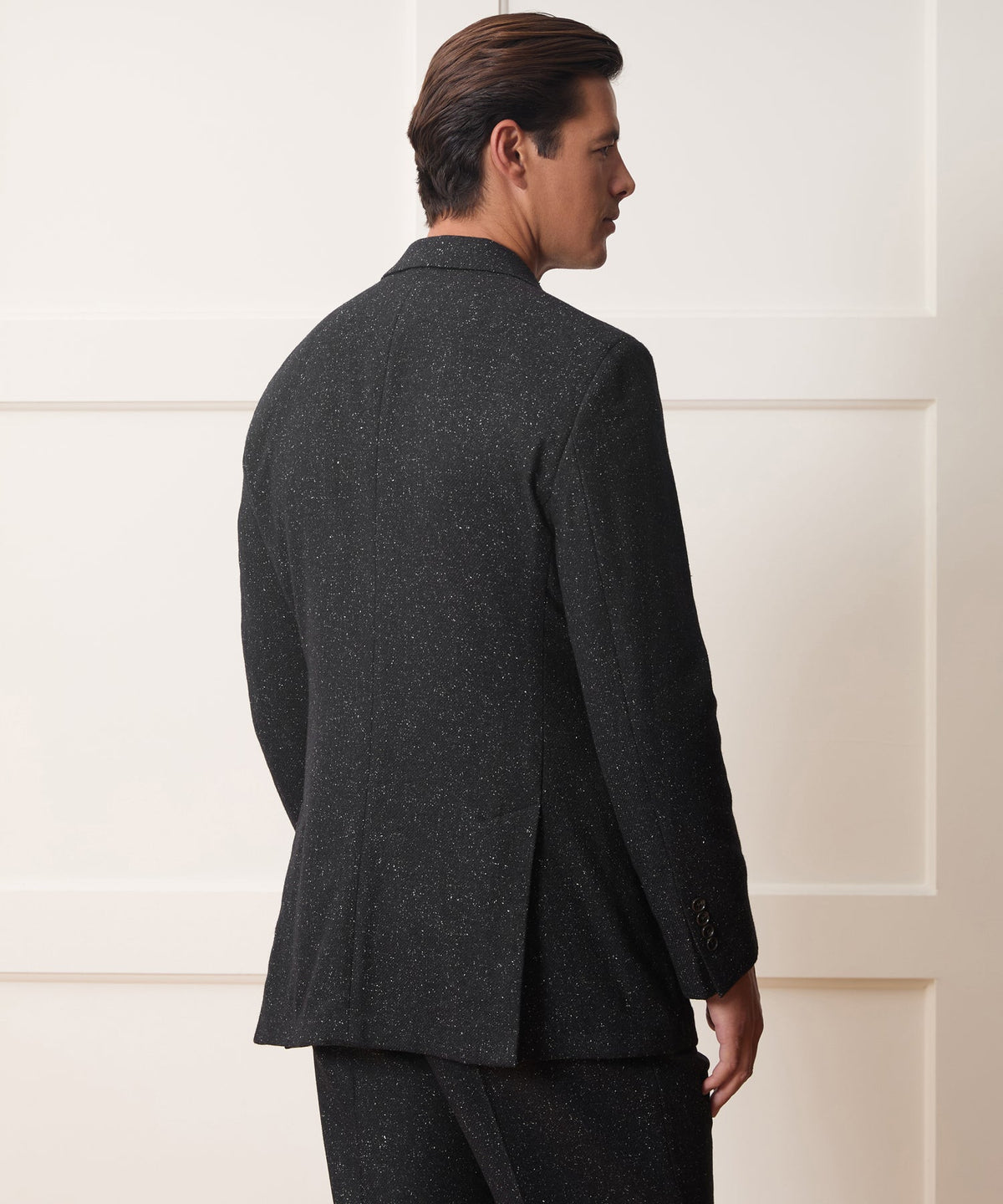 Todd Snyder Italian Silk-Donegal Wythe Jacket - Charcoal