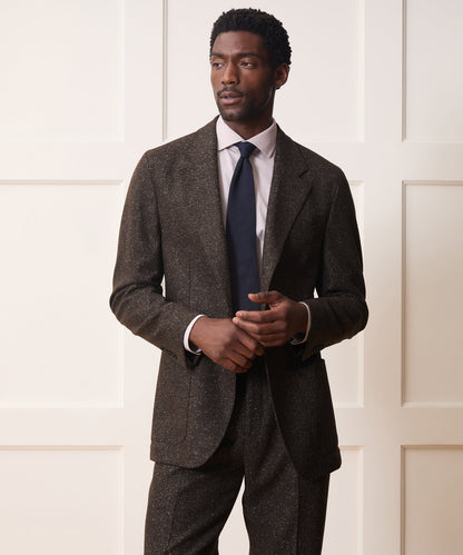 Todd Snyder Italian Silk-Donegal Madison Jacket - Brown