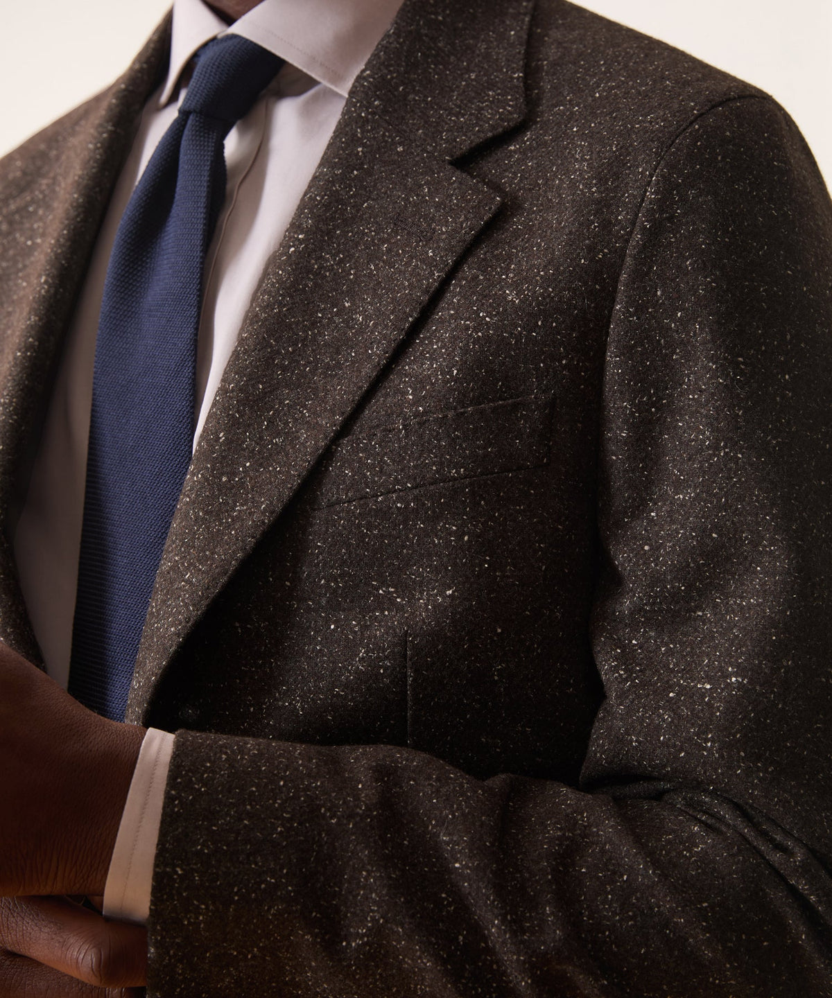 Todd Snyder Italian Silk-Donegal Madison Jacket - Brown
