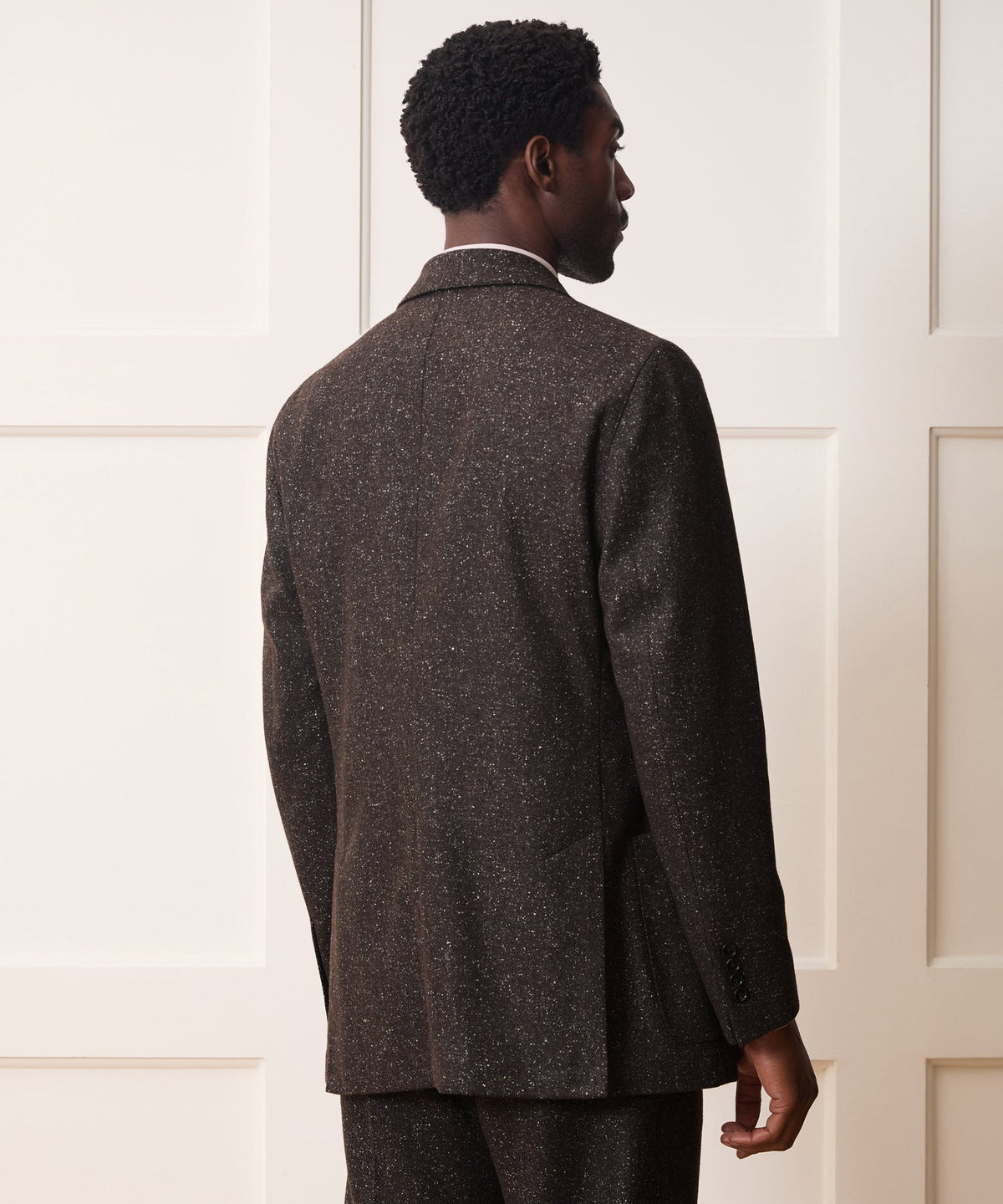 Todd Snyder Italian Silk-Donegal Madison Jacket - Brown