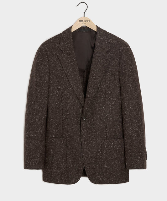 Todd Snyder Italian Silk-Donegal Madison Jacket - Brown