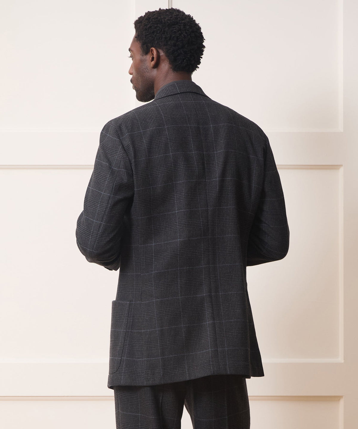 Todd Snyder Italian Glen Plaid Wythe Jacket - Charcoal