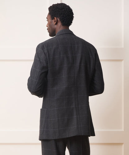 Todd Snyder Italian Glen Plaid Wythe Jacket - Charcoal