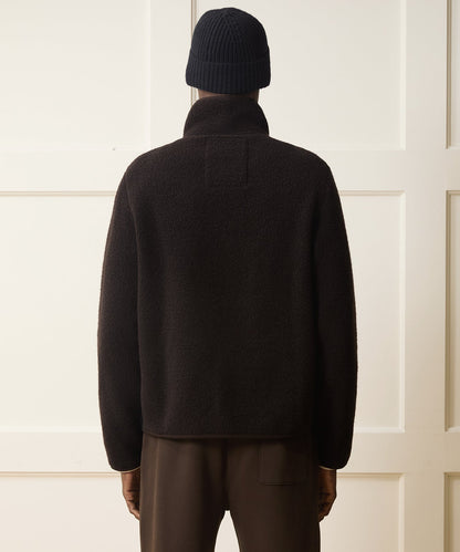 Todd Snyder Italian Upstate Sherpa Jacket - Espresso Bean
