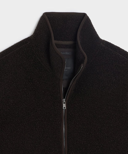 Todd Snyder Italian Upstate Sherpa Jacket - Espresso Bean