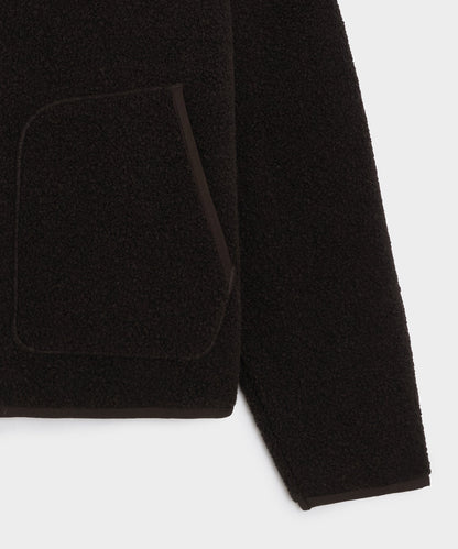 Todd Snyder Italian Upstate Sherpa Jacket - Espresso Bean