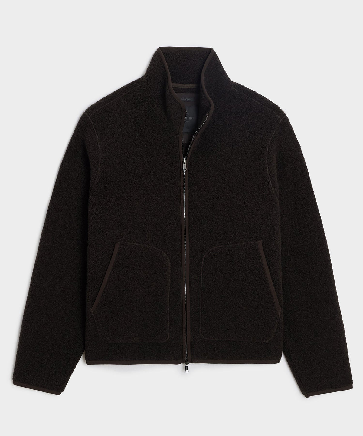Todd Snyder Italian Upstate Sherpa Jacket - Espresso Bean