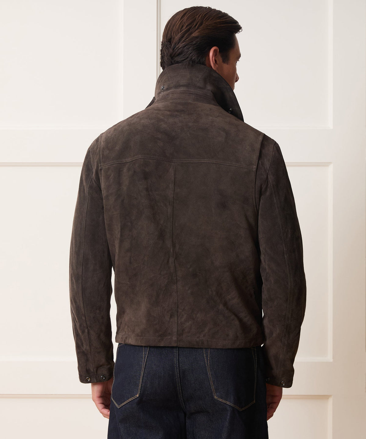 Todd Snyder Todd Snyder x Lagavulin Suede Stable Jacket - Brown