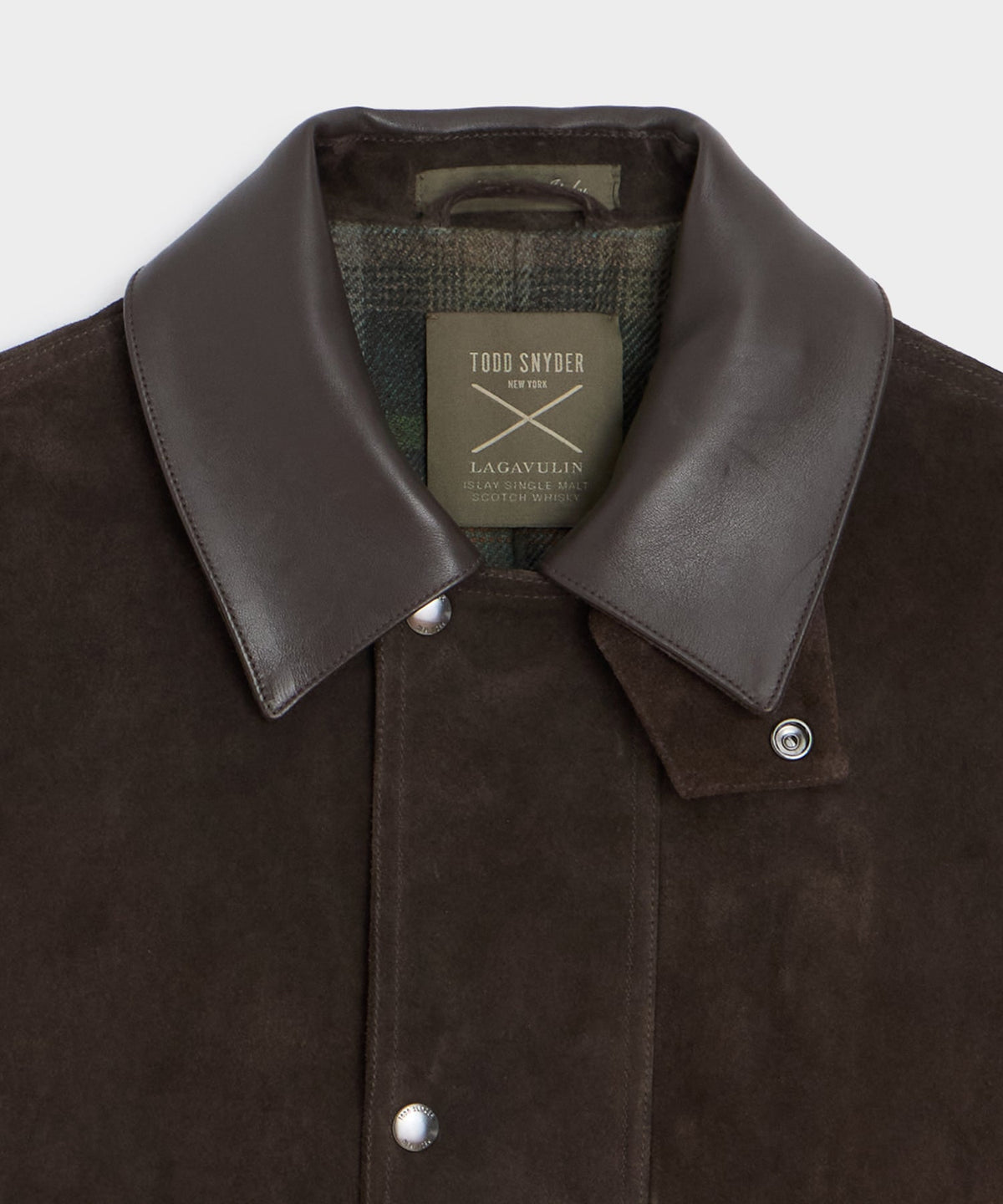 Todd Snyder Todd Snyder x Lagavulin Suede Stable Jacket - Brown