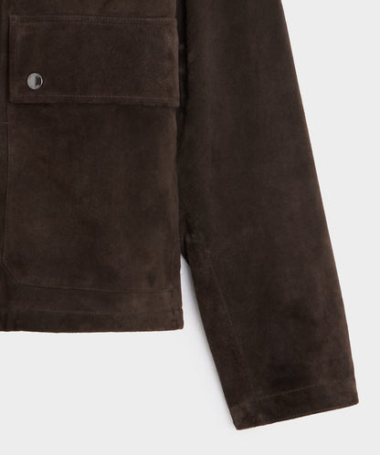Todd Snyder Todd Snyder x Lagavulin Suede Stable Jacket - Brown