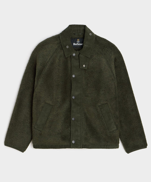 Todd Snyder Barbour Fleece Transport Jacket - Sage