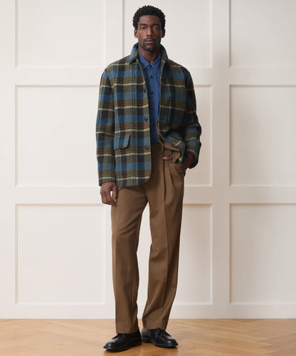 Todd Snyder Italian Wool Walking Jacket - Blue