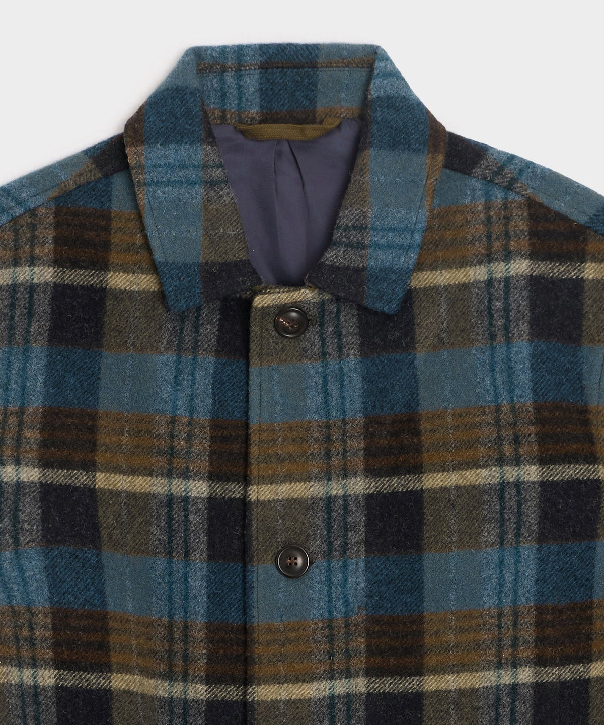 Todd Snyder Italian Wool Walking Jacket - Blue