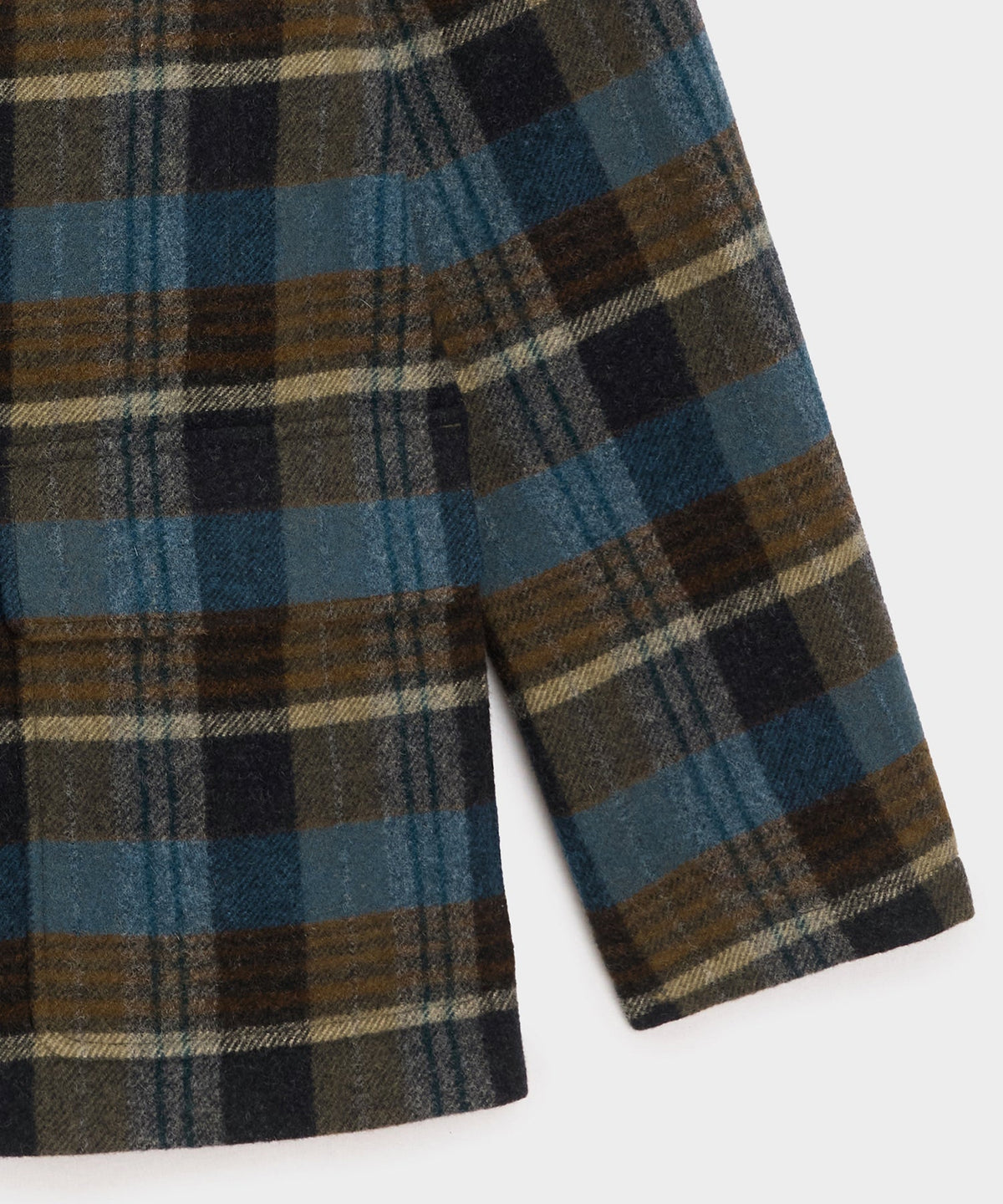 Todd Snyder Italian Wool Walking Jacket - Blue