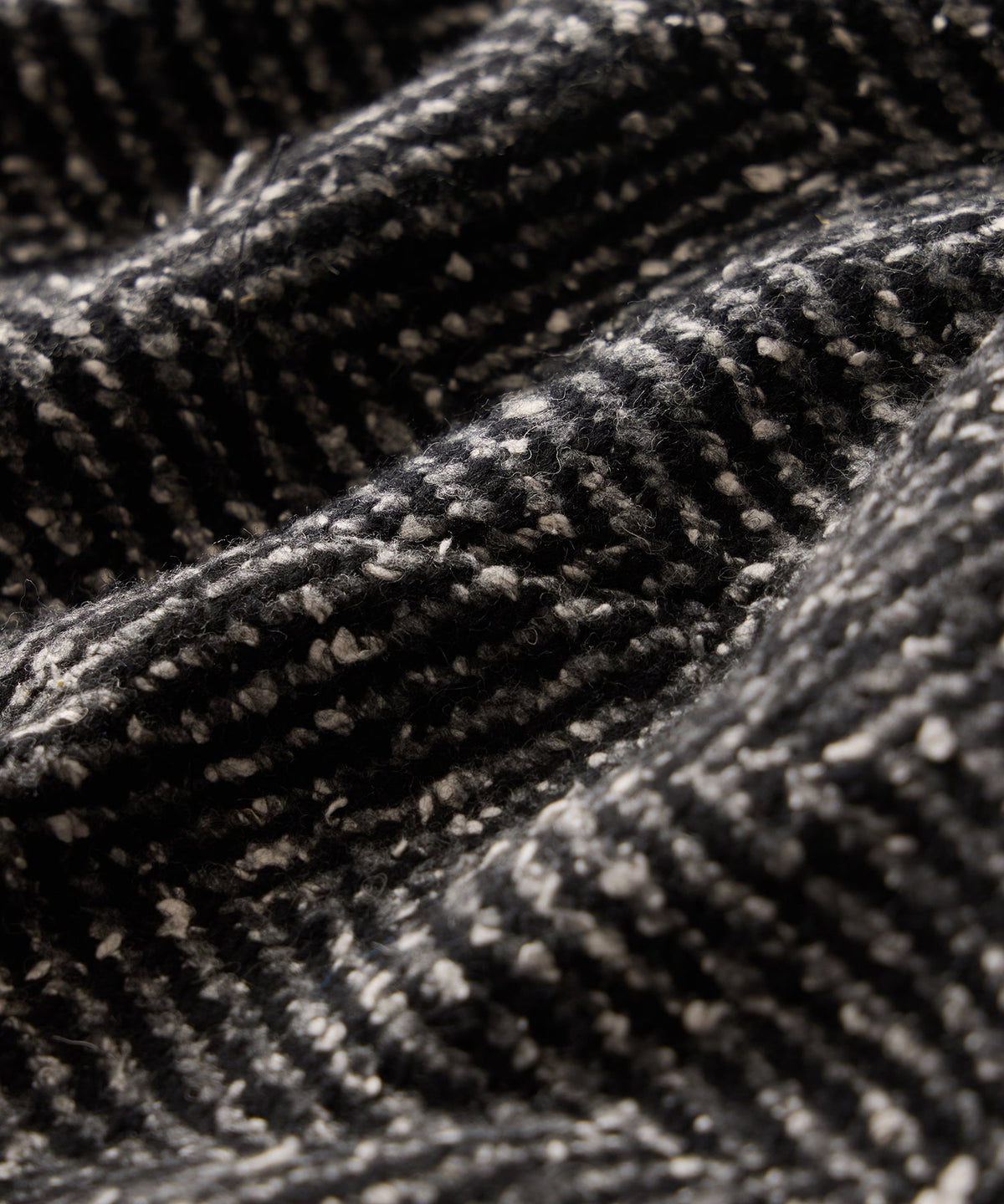Todd Snyder Italian Herringbone Peacoat - Dark Charcoal