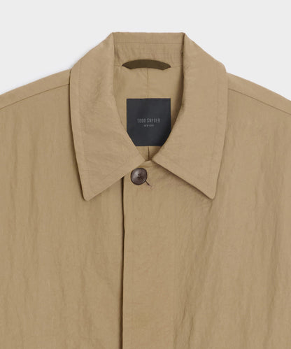 Todd Snyder Italian Dover Trench Coat - Stone