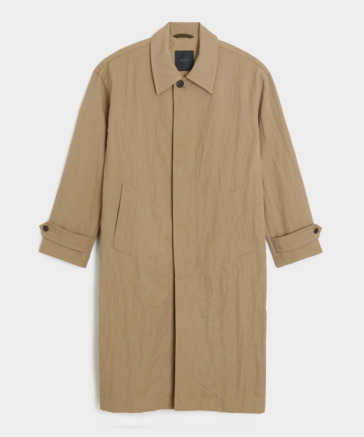 Todd Snyder Italian Dover Trench Coat - Stone