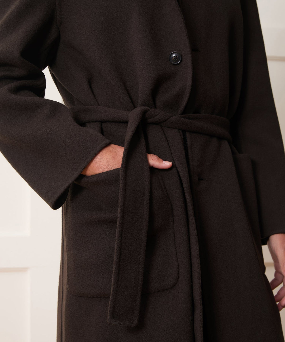 Todd Snyder Cashmere Belted Topcoat - Brown