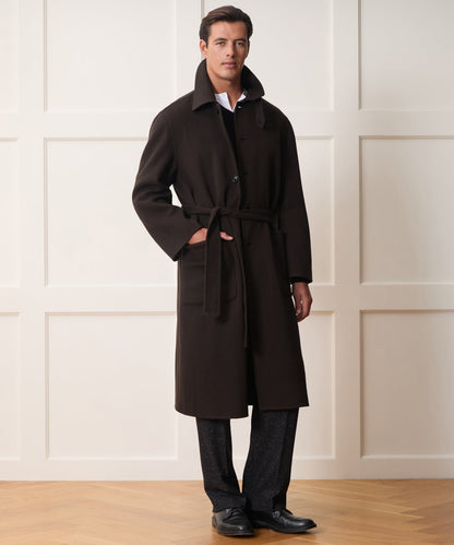 Todd Snyder Cashmere Belted Topcoat - Brown