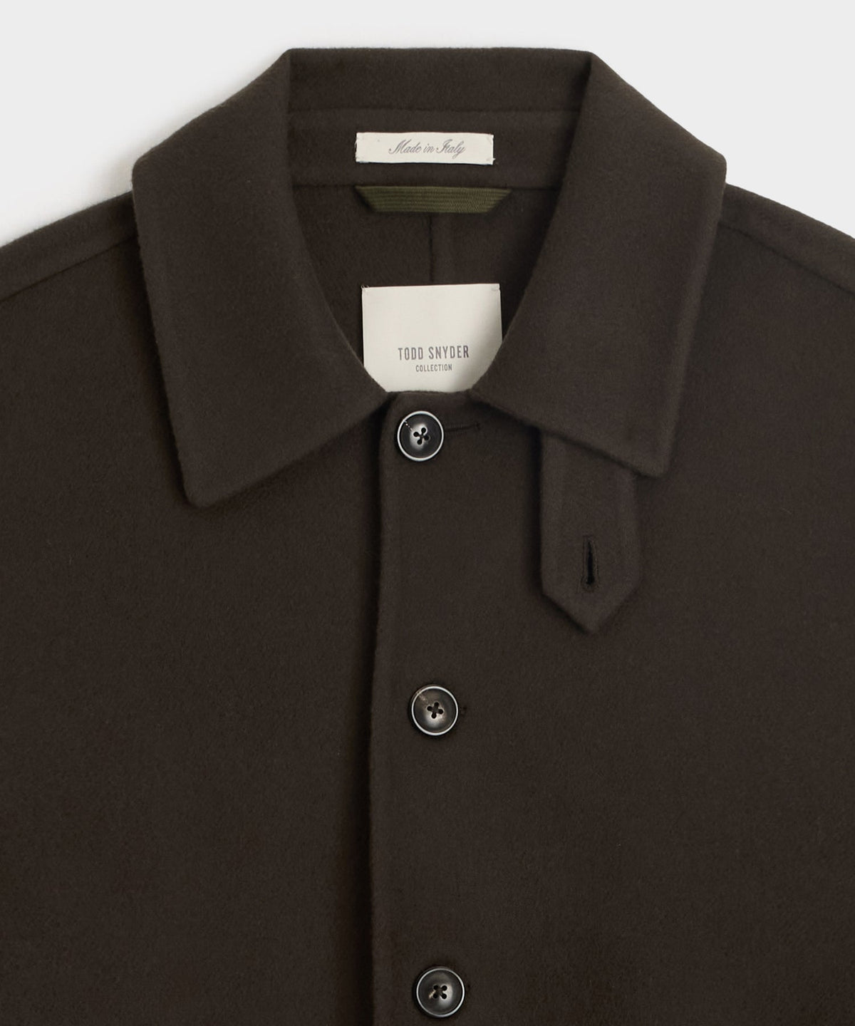 Todd Snyder Cashmere Belted Topcoat - Brown
