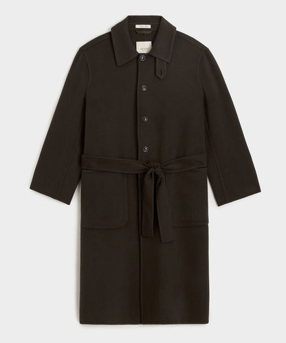 Todd Snyder Cashmere Belted Topcoat - Brown