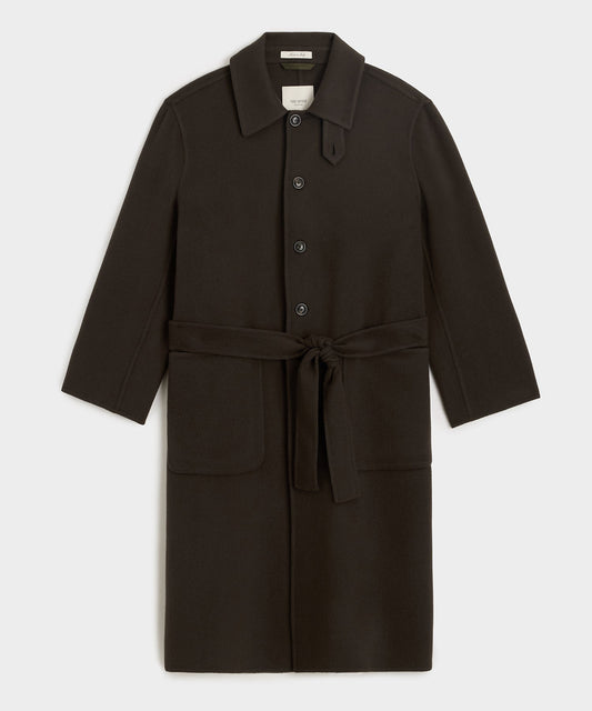 Todd Snyder Cashmere Belted Topcoat - Brown