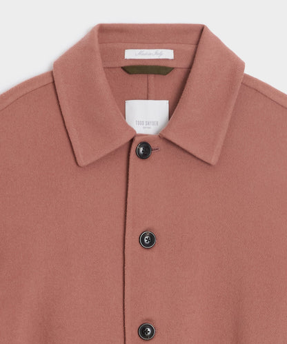 Todd Snyder Cashmere Belted Topcoat - Dusty Rose