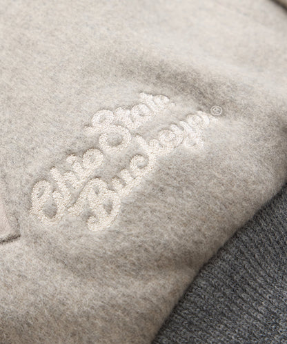 Todd Snyder Todd Snyder x The Ohio State University™ Letterman Jacket - Light Grey Heather