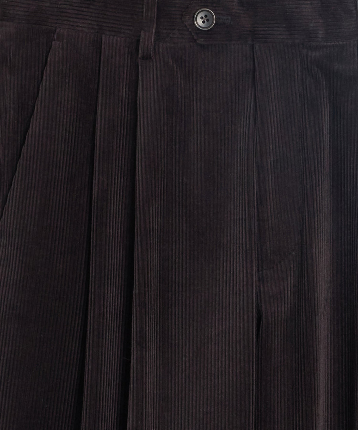 Todd Snyder Italian Wide Wale Corduroy Wythe Trouser - Dark Brown